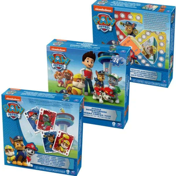 Spinmaster Paw Patrol 3 Pack Games Bundle Discount