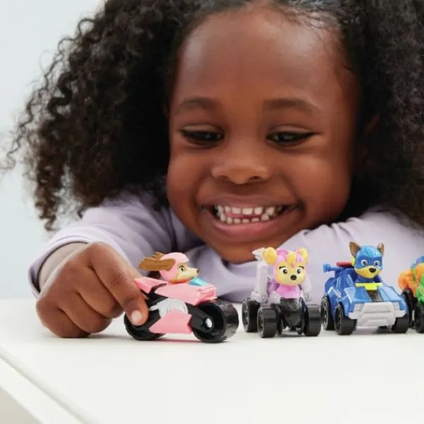 Spinmaster Paw Patrol The Mighty Movie Pup Squad Racers Fashion