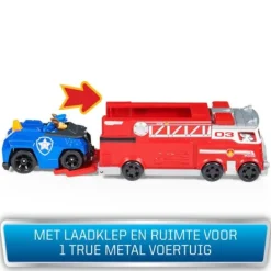 Spinmaster Paw Patrol True Metal Firetruck Team Vehicle Best