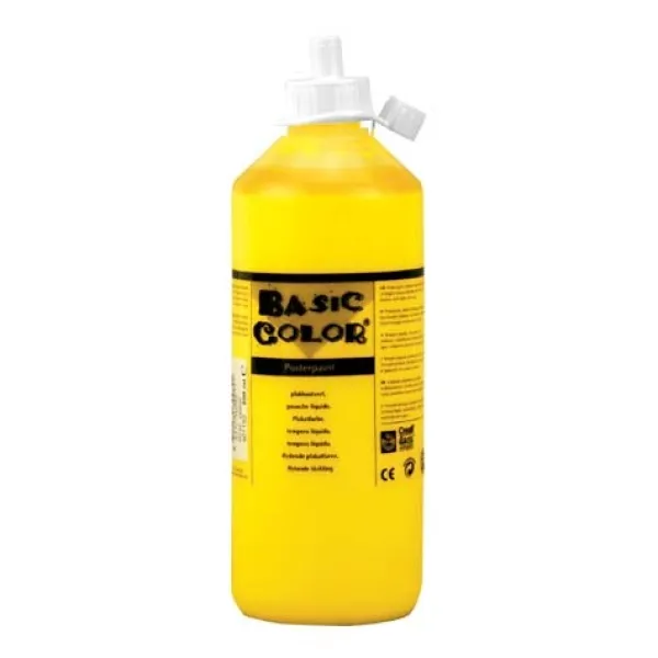 De Grote Speelgoedwinkel Plakkaat Verf Geel 500 ml Clearance