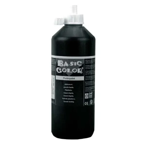 De Grote Speelgoedwinkel Plakkaatverf Zwart 500ml voordelig online kopen? Sale