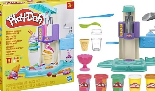 Hasbro Playdoh Regenboog Ijsmaker Playset New