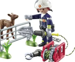 Playmobil 71467 Action Heroes Dierenbescherming Brandweer Clearance