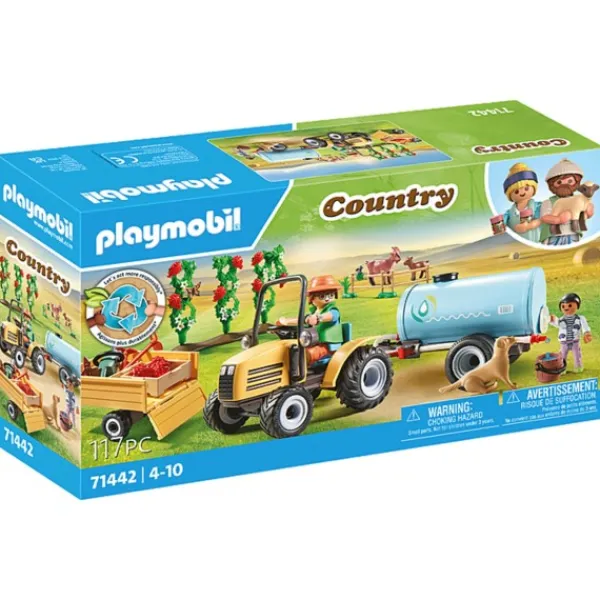 Playmobil 71442 Country Tractor Met Aanhanger En Watertank Online