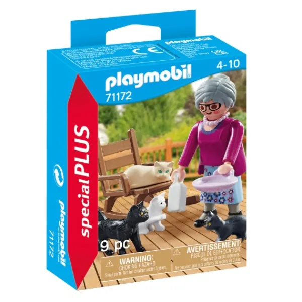 Playmobil Special Plus 71172 Oma Met Katten Fashion