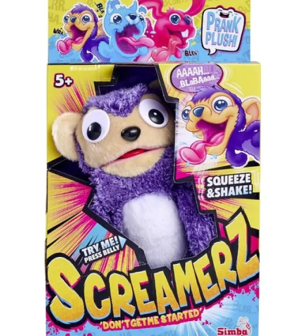 Simba Pluche Prank Screamerz Aap Paars Fashion