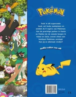 Deltas Pokémon Het Leukste Kijk- En Zoekboek Van Kanto Tot Paldea Clearance