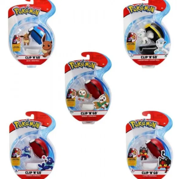 De Grote Speelgoedwinkel Pokémon wave 2 Clip n Go Discount