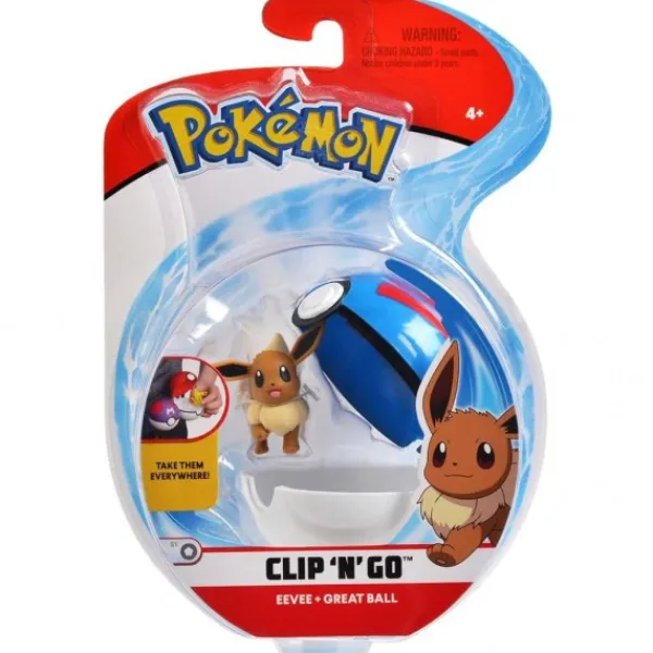 De Grote Speelgoedwinkel Pokémon wave 2 Clip n Go Discount