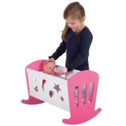 My Beautiful Dolls Room Poppenbed Schommelbed 49x37x35cm My Beautiful Dollsroom Fashion