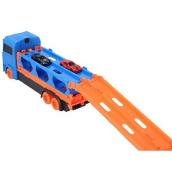 De Grote Speelgoedwinkel Pop-up Auto Transporter Met 2 Metal Auto's Sale
