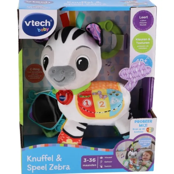 Vtech Premium Collectie Knuffel & Speel Zebra Online
