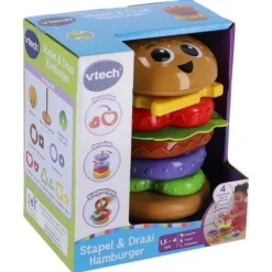 Vtech Premium Collectie Stapel & Draai Hamburger Hot