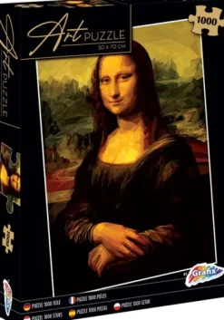 Grafix Puzzel Art Mona Lisa 50x70Cm 1000 Stukjes Clearance