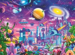 Ravensburger Puzzel Kosmische Stad 200 Stukjes Best