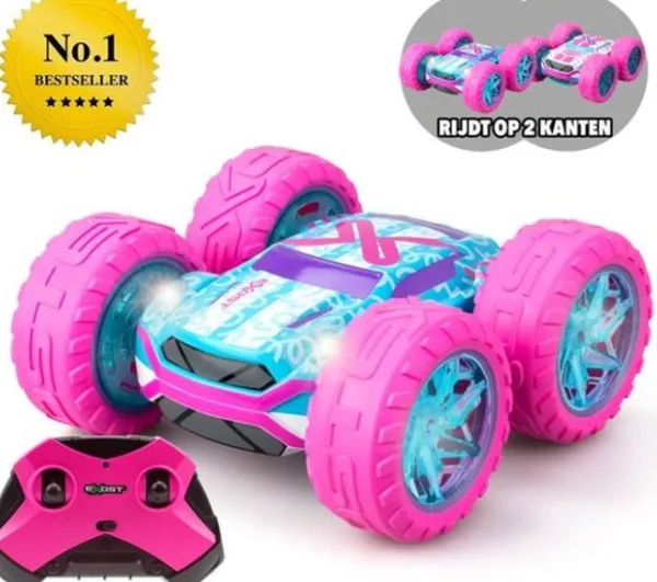 De Grote Speelgoedwinkel Radiografisch Bestuurbare 360 Cross Amazone Exost Roze Clearance