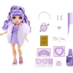 MGA Rainbow High Crystal Fashion Doll Violet Sale
