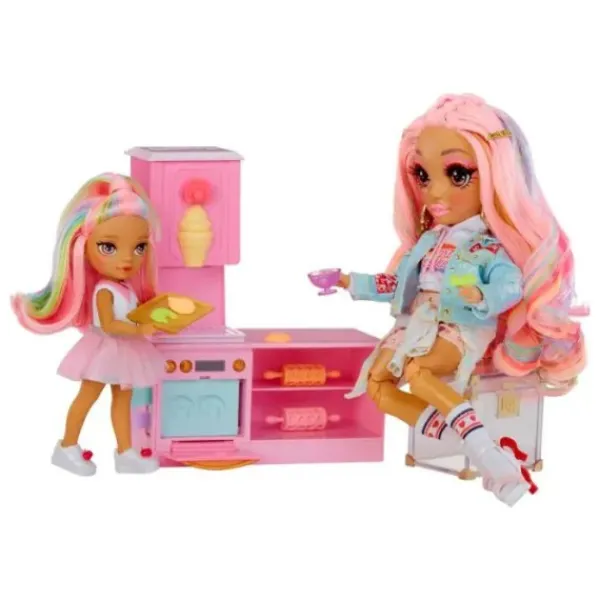 MGA Rainbow High Little Compact Playset Shop Fashion