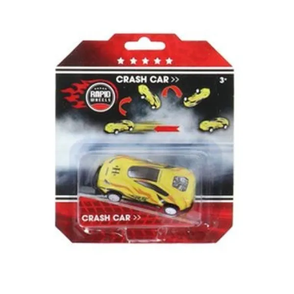 Rapid Wheels Crash Auto Met Frictie En 360o Spin En Salto Best