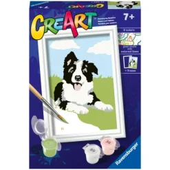 Ravensburger Creart Schilderen Op Nummer Border Collie Best