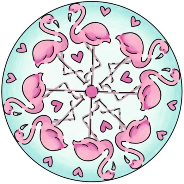 Ravensburger Mandala Mini Flamingo Clearance