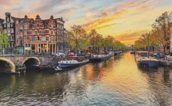 Ravensburger Puzzel Amsterdam Grachtenoever 1000 Stukjes Outlet