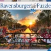 Ravensburger Puzzel Fietsen in Amsterdam (1000) Online