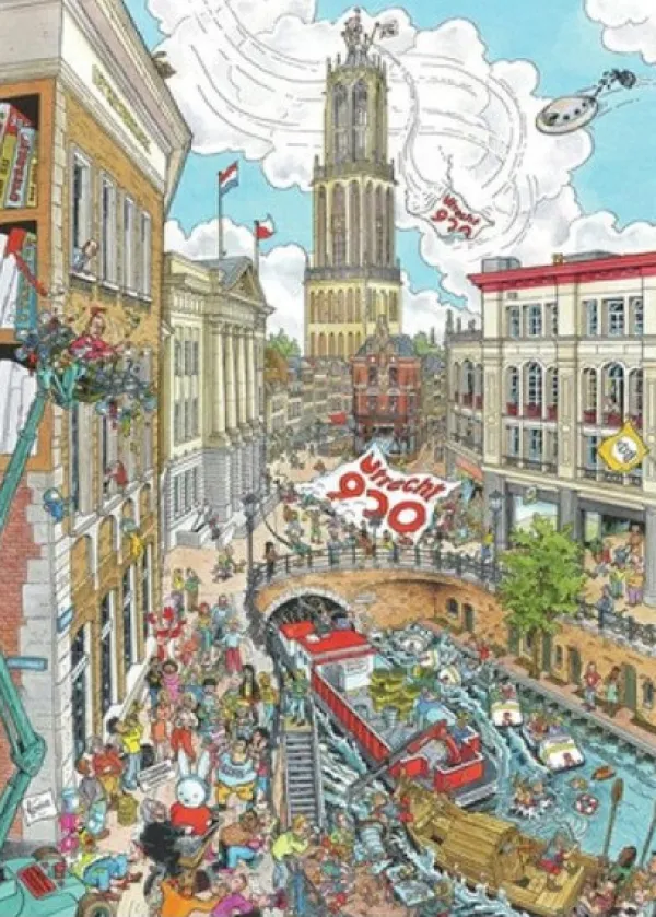 Ravensburger Puzzel Fleroux Utrecht 1000 Stukjes Clearance