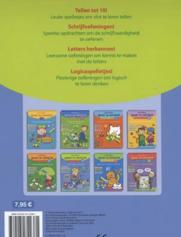 Deltas Reuzeleuk speel- en leerblok - Ik Leer Tellen En Schrijven (5-6 Jaar) Clearance
