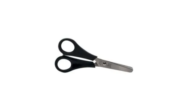 Soho Schaar Ronde Punt 13Cm Zwart Fashion
