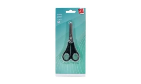 Soho Schaar Ronde Punt 13Cm Zwart Fashion