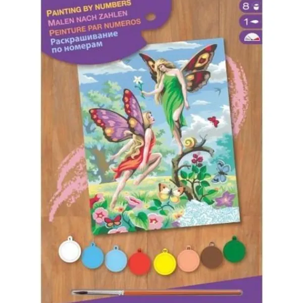 De Grote Speelgoedwinkel Schilderen Op Nummer Fairies Fashion