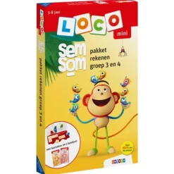 Zwijsen Semsom Loco Mini Pakket Rekenen Groep 3 En 4 Fashion