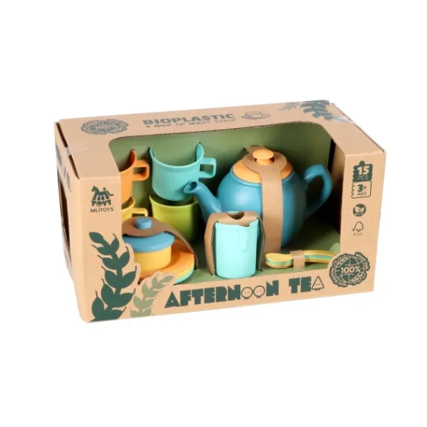 Jipy Servies Bioplastic 2 Personen 15-Delig Clearance