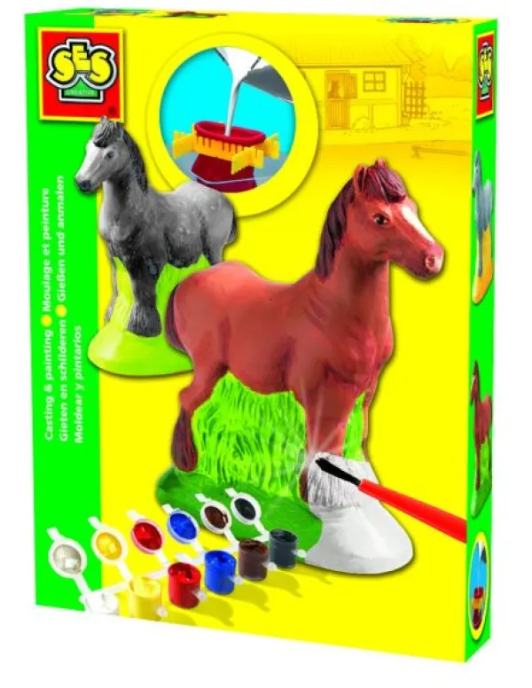 Ses Figuren gieten Paard Hot