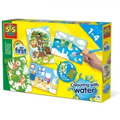 Ses Kleuren Met Water Verborgen Dieren Online