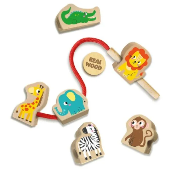 Ses My First Houten Dieren Kralen Hot