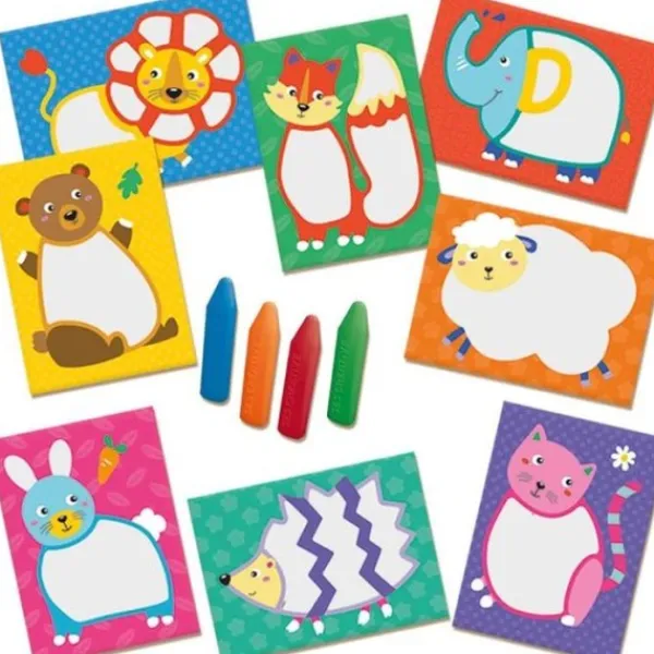 Ses My First Krijtjes Dieren Best