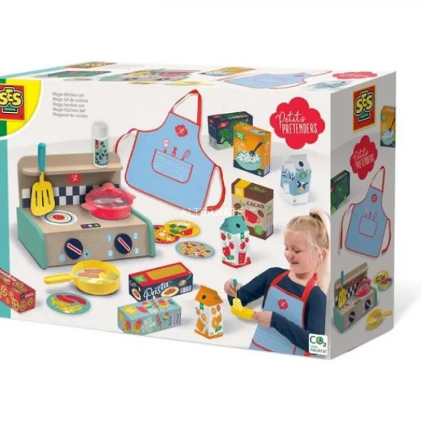 Ses Petits Pretenders Mega Keuken Set Discount