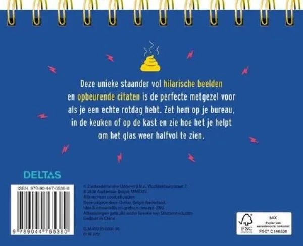 Deltas Sh*t Happens - Tafelstaander Hot