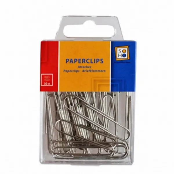 Soho Paperclips Zilver 30 Stuks Outlet