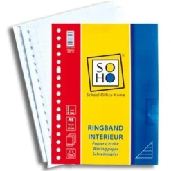 Soho Ringband Interieur Lijn 17 Rings 100 Vel New