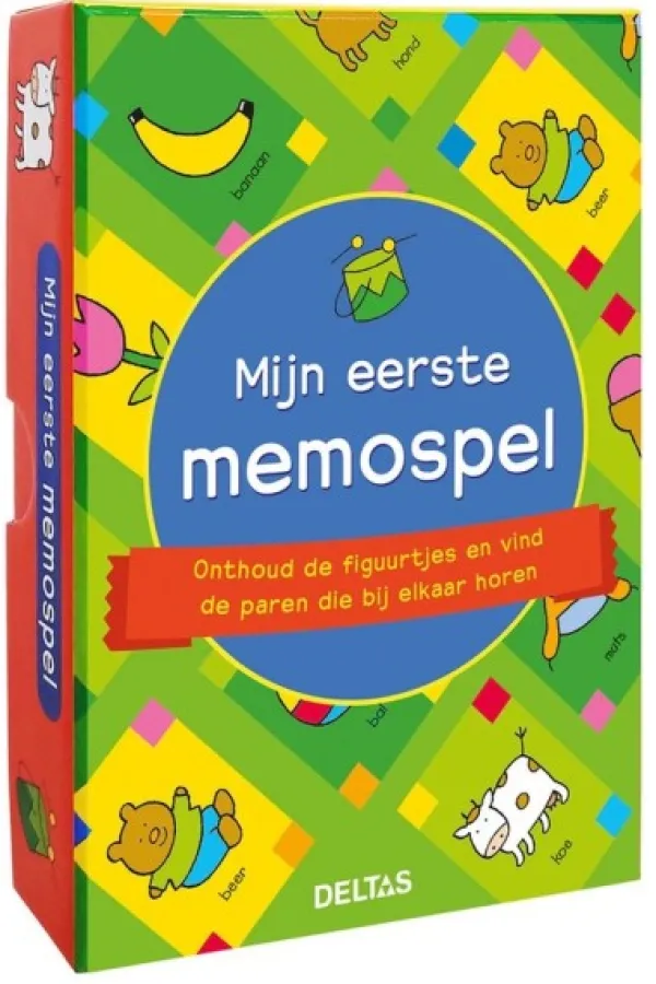 De Grote Speelgoedwinkel Speel - En Leerkaarten - Mijn Eerste Memo-Spel New