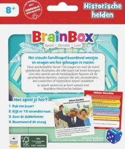 De Grote Speelgoedwinkel Spel Brainbox Pocket Historische Helden New