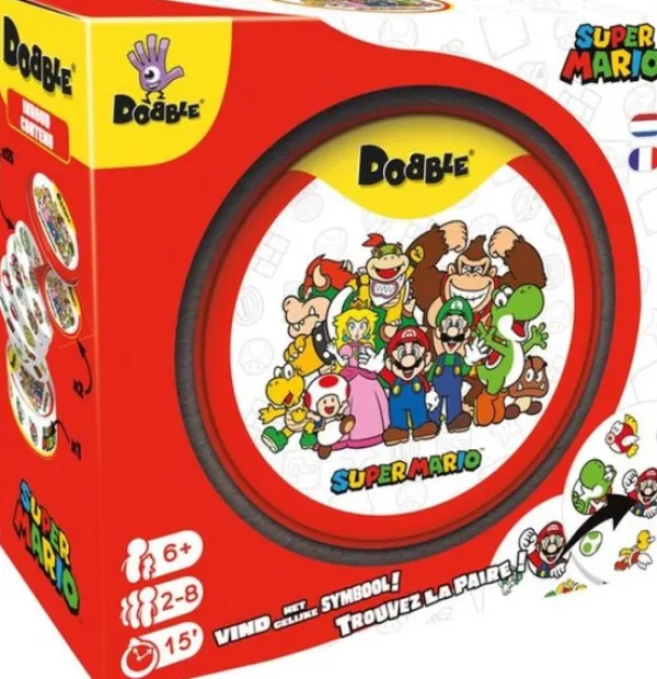Mattel Spel Dobble Super Mario Fashion