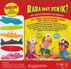 Spinmaster Spel Hedbanz Rara Wat Ben Ik? Clearance