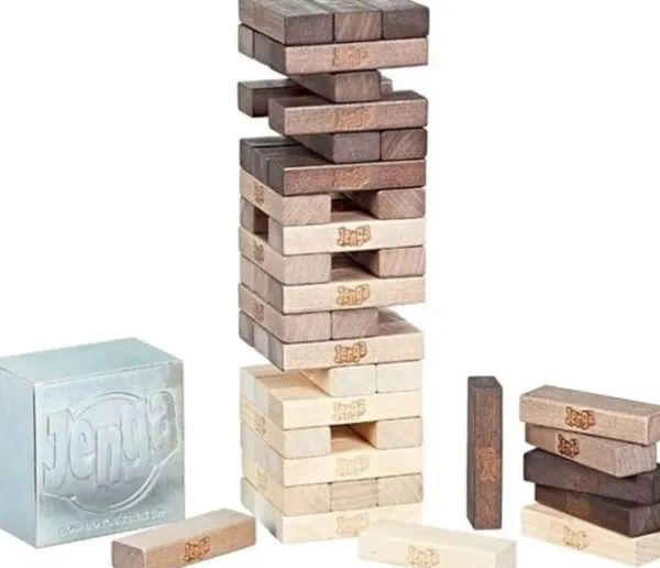 Hasbro Spel Jenga Rustic voordelig online kopen? Hot