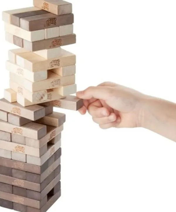 Hasbro Spel Jenga Rustic voordelig online kopen? Hot