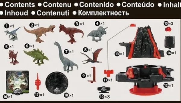 De Grote Speelgoedwinkel Spel Jurassic World Shaky Volcano Hot