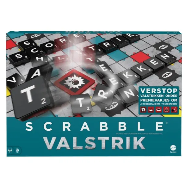 Mattel Spel Scrabble Trap Tiles Nl Discount